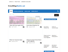Tablet Screenshot of everythingelectric.net